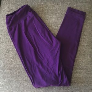 Lularoe OS Leggings - Purple
